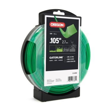 Imagem de Oregon Linha quadrada de aparador de ervas daninhas/fio Gatorline, 2,66 cm por 179 pés