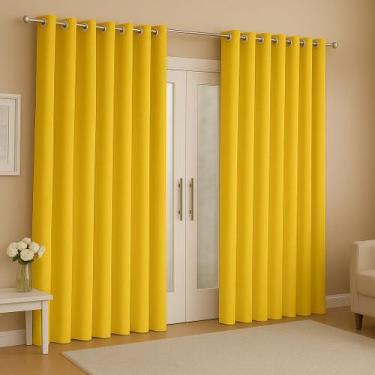 Imagem de Cortina Para Sala Ou Quarto Grande 3,00x2,50 metros Ideal Sala Quarto 