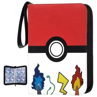 Imagem de Álbum de Fichário Pasta para 400 Cards Cartinha Card Collector's (Vermelho)