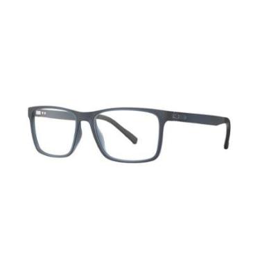 Imagem de Armação De Óculos Hb Polytech 0508 10105080438010 Azul Translúcido-Masculino