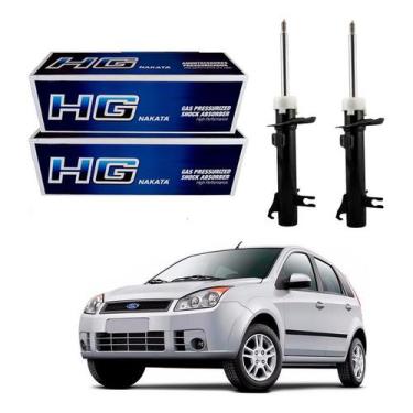 Imagem de Par Amortecedor Dianteiro Fiesta 1.0 1.6 2007 A 2010 - Nakata