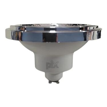 Imagem de 2X Lâmpada Led Ar111 12W 2700K 24 Graus Gu10 Luz Amarela Bi