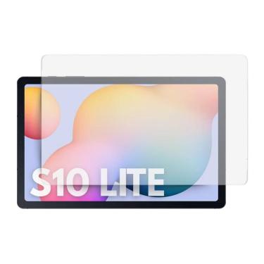 Imagem de Capinha Transparente Capa Para Tablet Samsung S10 Lite Kit Película Vidro 3D / Hidrogel