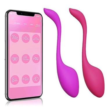 Imagem de Bullet Vibrador Controlado por App, Silicone, 18cm, Recarregável via USB, Alcance 5m, 10 Modos de Vibração, Bluetooth - Vibrador Bullet Capsula