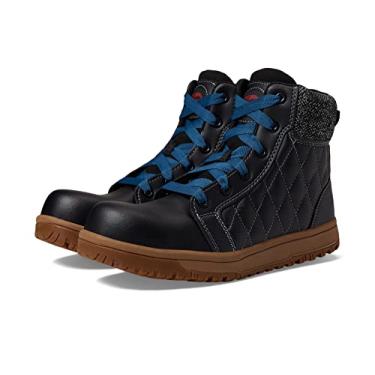 Imagem de Avenger Work Boots Tênis feminino Metro 20,32 cm, Preto/azul, 11