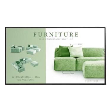 Imagem de Monitor  Lg 43 4K Stand Alone 43Um5N-H.Awzm