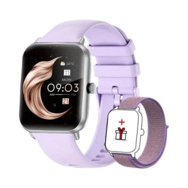 Imagem de Relógio Inteligente Bluetooth Feminino LIGE Android IOS Monitor De Saú