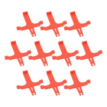 Imagem de LT Easiyl Espaçador de bloqueio de transporte de freio a disco de bicicleta 10 peças compatível com Shimano Disc BR-M315 BR-M365 BR-MT200 modelo