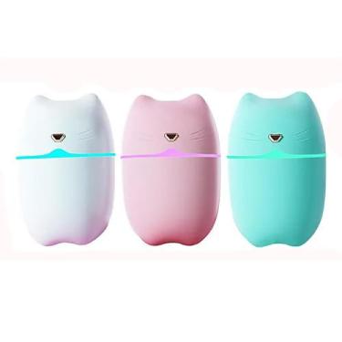 Imagem de Mini Umidificador Portátil Gatinho Cor Sortida 160ml DT8393 - Fu Xing