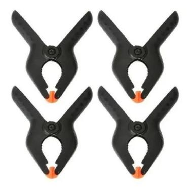 Imagem de 10X Grampo Sargento Reforçado Marceneiro 4 Peças 2 Pol