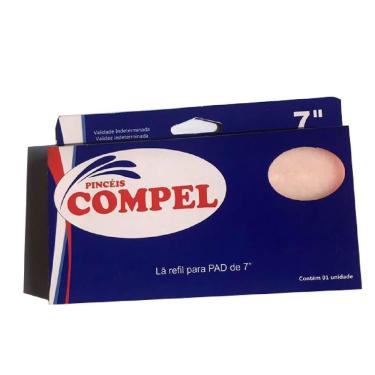 Imagem de Refil Para Pad De Pintura 7"" - 0.3151 - Compel Refil Para Pad De Pintura 7" - 0.3151 - Compel