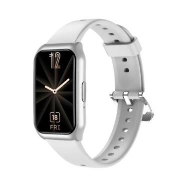 Imagem de Relógio Inteligente Bluetooth Unissex Pulseira De Fitness Monitor De S