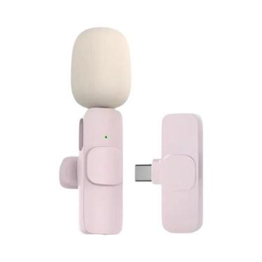 Imagem de Microfone Lavalier Sem Fio Portátil Para iPhone, Android, PC, Câmera, 