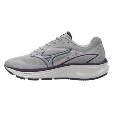 Imagem de Tênis de Corrida Mizuno Atlantis 2 Feminino, Cinza, 34