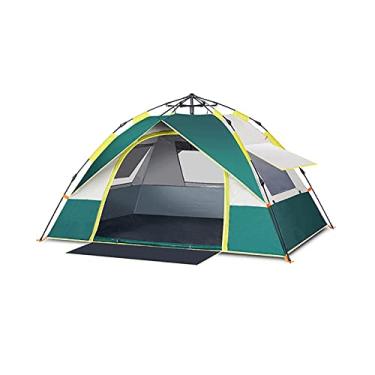 Imagem de zxb-shop Barraca de acampamento para 2 a 3 pessoas, à prova d'água, à prova de vento, uma porta, leve para acampamento, abrigo solar