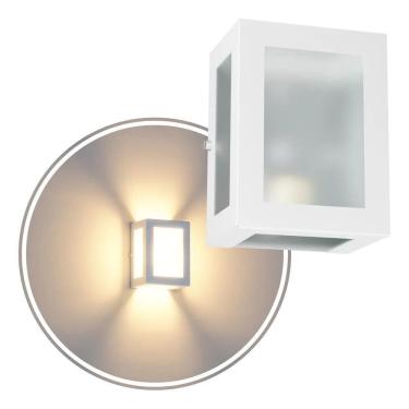 Imagem de 2X Arandela 5 Vidros Externa Luminária De Parede E27 Cor B