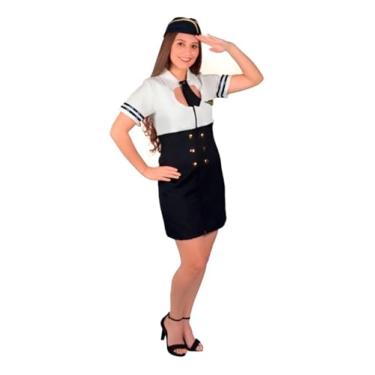 Imagem de Fantasia Aeromoça Adulto (M)