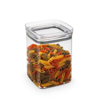 Imagem de Pote Hermético Quadrado Tripla Vedação 1,8L TP 5119