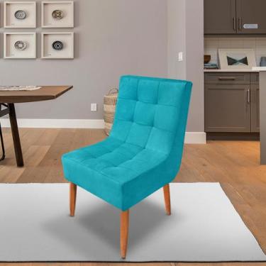 Imagem de Cadeira De Jantar Trida Sala Cozinha Decoração Linha Premium Para Casa