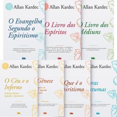 Imagem de Kit Codificação Allan Kardec - 7 Livros + 1 Brinde Evangelho No Lar - 