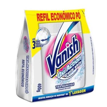 Imagem de ALVEJANTE VANISH WHITE REFIL ECON 400g, 1, 400g