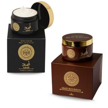 Imagem de kit Homem Cheiroso Creme Asad tradicional + creme Asad Bourbon Isabell