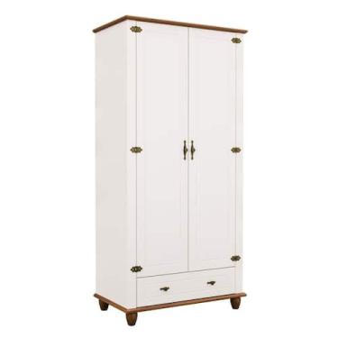 Imagem de Guarda-roupa Infantil 2 Portas 1 Gaveta Joy - Móveis Serpil