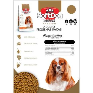 Imagem de Softdog select pequenas raças frango e arroz 10,1kg - elleve pet, 10,1