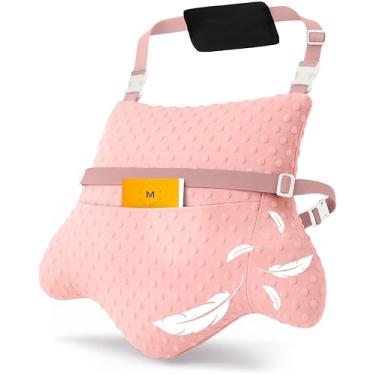 Imagem de MOYOAMA Travesseiro de histerectomia pós-cirurgia para recuperação de histerectomia essenciais - Travesseiro de cirurgia para abdômen, travesseiro abdominal pós-cirurgia, travesseiro de recuperação de