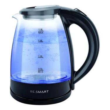 Imagem de Chaleira Elétrica Jarra De Vidro 1,8lts 1500w Be Smart 360 - BeSmart, 