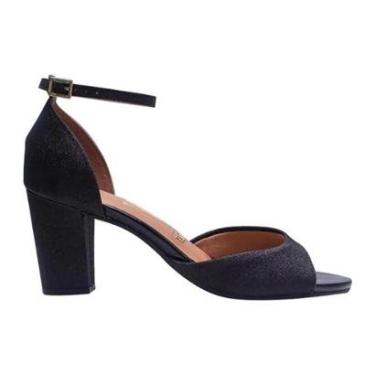 Imagem de Sandália Vizzano Salto Grosso Glitter-Feminino