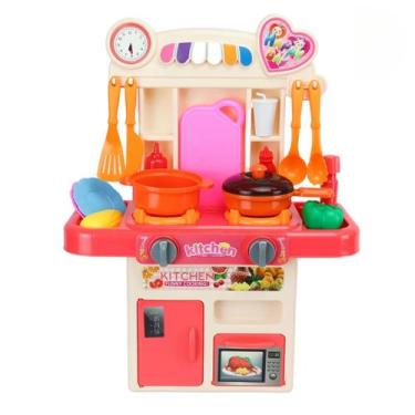 Imagem de Cozinha de Brinquedo Infantil 33 Peças - Bhstore
