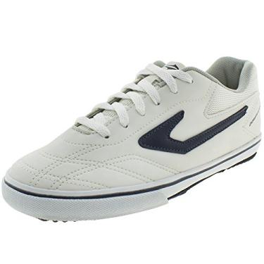 Imagem de Chuteira Dominator 3 Vulcanizado Topper Masculino Branco/Marinho 43