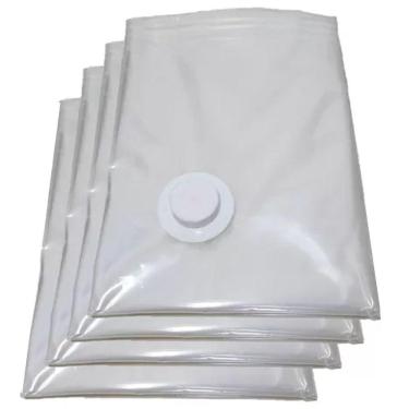 Imagem de Saco Para Guardar Roupas à Vácuo Tamanho M 60x80cm