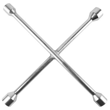 Imagem de Chave De Roda Cruz 4 bocas 17 x 19 x 21 x 23 mm