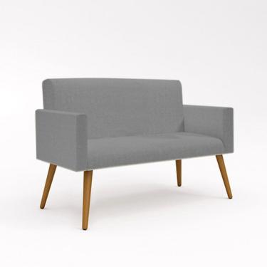 Imagem de Namoradeira 2 Lugares Pés Palito Nina Linho