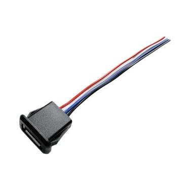 Imagem de Conector De Porta De Carregamento USB 2.0 2 Pinos 4 Pinos Jack De Ener
