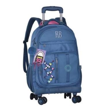 Imagem de Mochila Escolar Rodinhas 360° Rebecca Bonbon Bolsa Feminina-Feminino