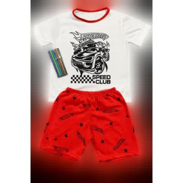 Imagem de Pijama de Pintar Colorir Masculino Menino Garoto Infantil Juvenil Tema