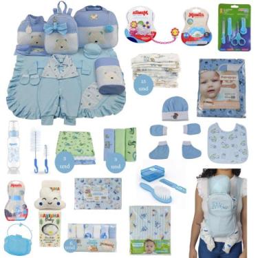 Imagem de Kit Bolsa de Maternidade 5 Peças + Saída maternidade + Enxoval Master 