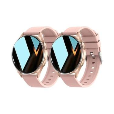 Imagem de Relógio Inteligente Bluetooth Unissex 2025 Monitor De Fitness Monitor 