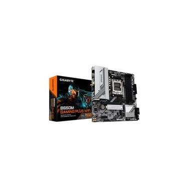 Imagem de Placa Mãe Gigabyte B650M GAMING PLUS WIFI, AMD AM5, mATX, DDR5, LED RGB, Wi-Fi 6E, Bluetooth, Preto - 9MB65MGPW-00-10