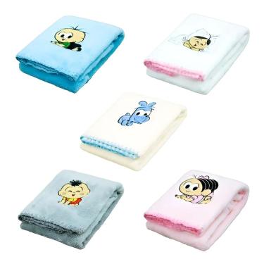 Imagem de MANTA BEBE MICROFIBRA SOFT TURMA DA MÔNICA