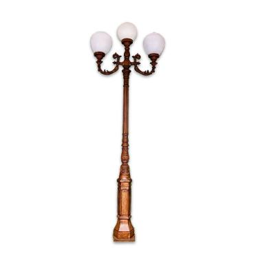 Imagem de Poste Paris Jardim Fazenda Iluminação Ferro Fundido