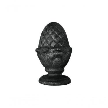 Imagem de Pinha Ferro Fundido N01 P/ Grade Portão Sacada Muro 6X10Cm