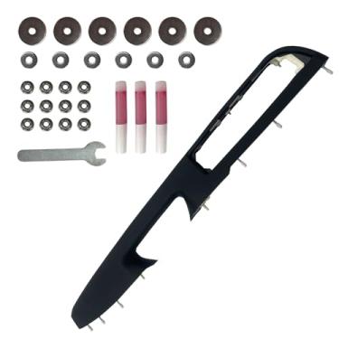 Imagem de BZJUNQI Reparo de braço do lado do passageiro dianteiro direito 27 polegadas preto adequado para Chevrolet Silverado/Suburban/Tahoe/Avalanche & GMC Sierra/Yukon/Yukon XL com alça de liberação de porta