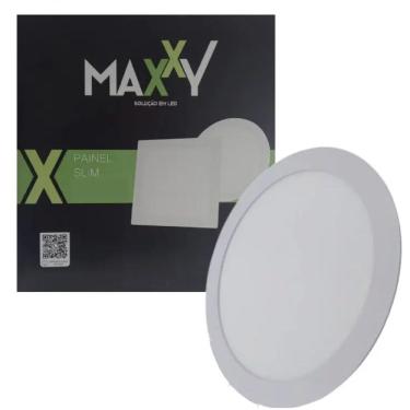 Imagem de Painel Plafon Led Embutir Redondo 24w 6500k Max-0432