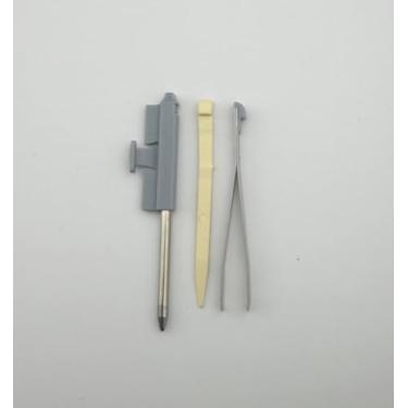 Imagem de Balanças G10 personalizadas para canivete suíço de 58 mm | Capas de cabo texturizadas com slots para caneta, pinça e palito de dente | Durável, leve e atualização premium para canivete suíço (conjunto