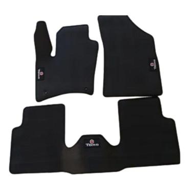 Imagem de Jogo De Tapete Borracha Toro Com Traseiro Pode Lavar E Secar