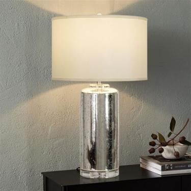 Imagem de Luminária de mesa LED de luxo contemporânea, inspirada na criatividade americana, ideal para sala de estar, quarto, escritório, casa de campo ou hotel (Estilo 146)